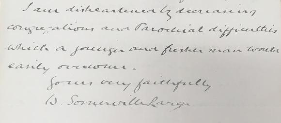 William Somerville-Large to Mr Whitehead, RCB, 11 Sept. 1917, RCB Library, D6/209