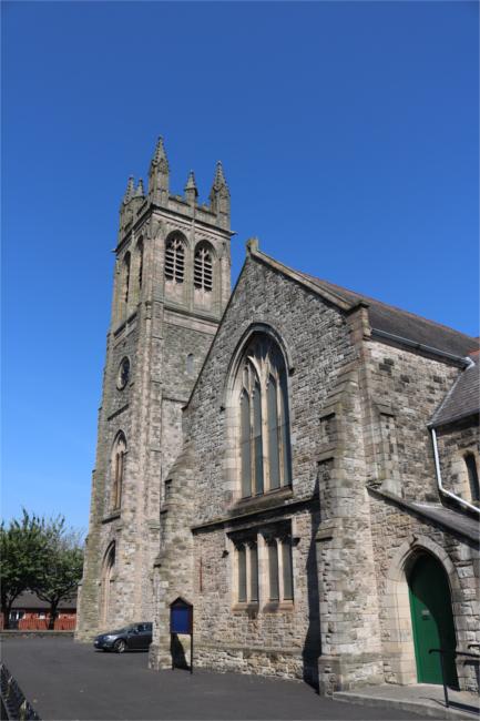 Exterior of Ballymacarrett Church, courtesy of the Church of Ireland Press Office