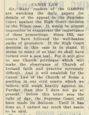 Church of Ireland Gazette 4 August 1950