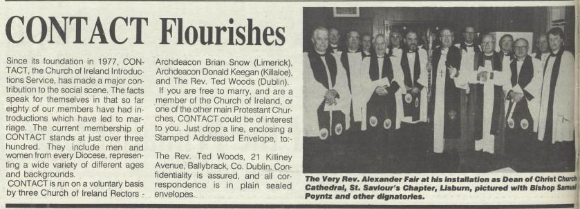 Church of Ireland Gazette - 7 December 1990