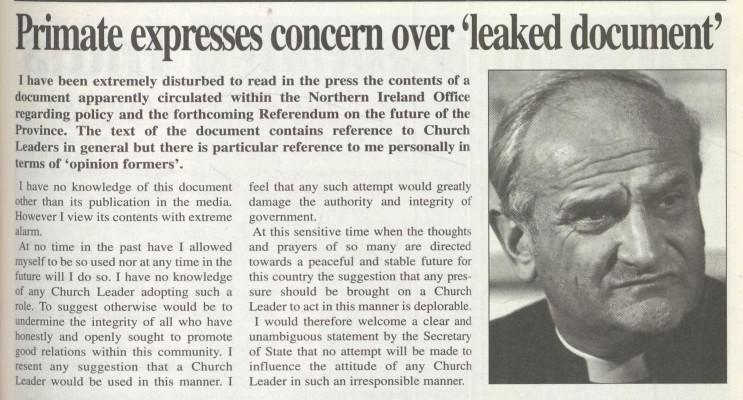 Church of Ireland Gazette - 10 April 1998