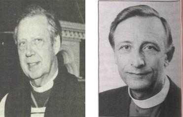 Left - Bishop Samuel Poyntz; Right - Bishop Brian Hannon