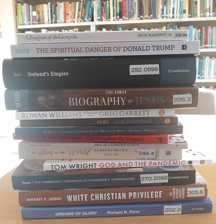 A selection of newly-accessioned titles, available in the RCB Library.