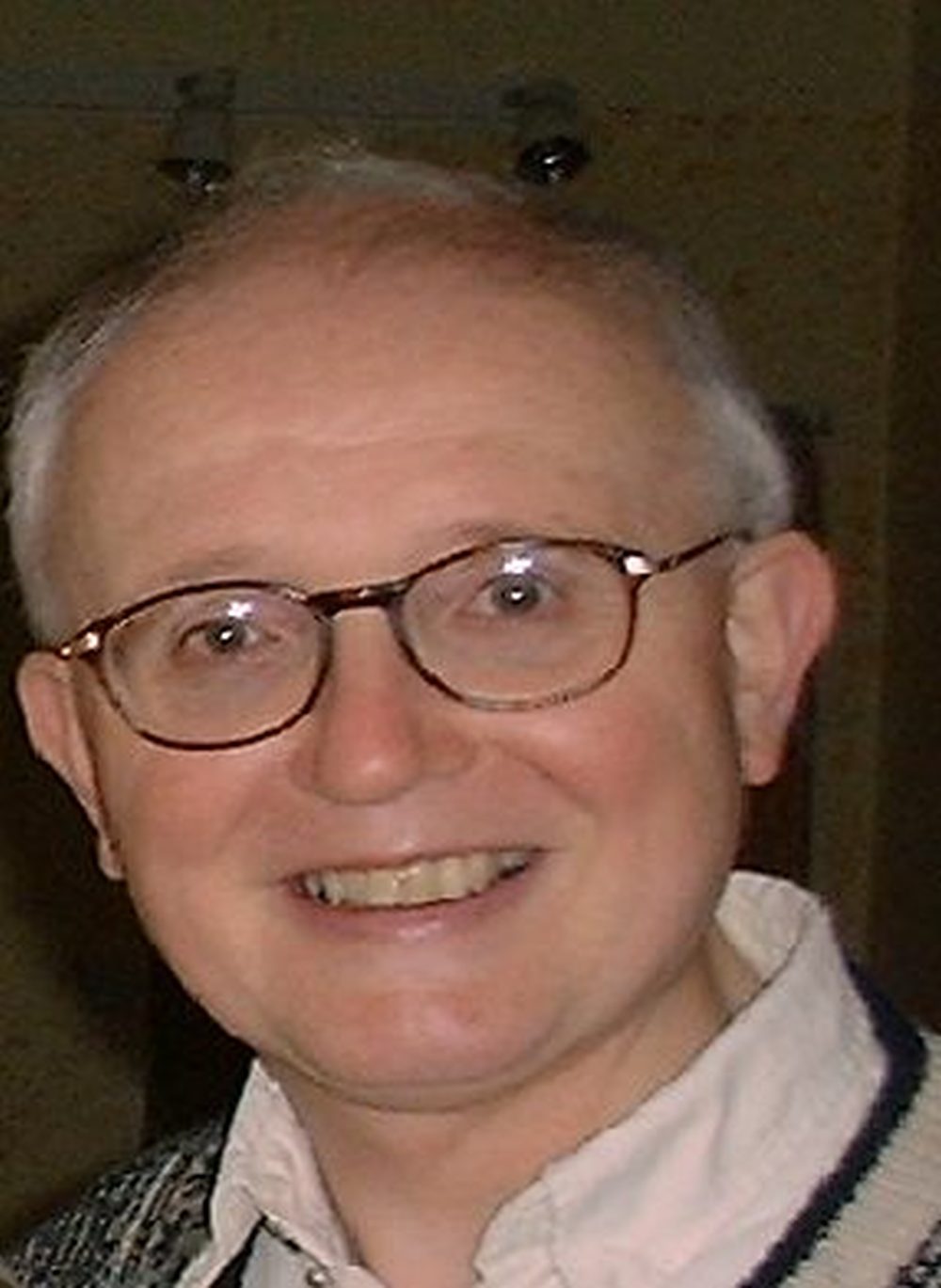 The late Revd Mervyn Kingston, who compiled the database