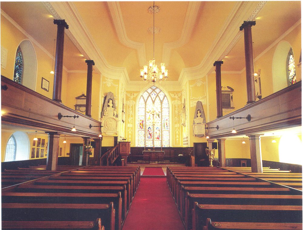 Stunning church interior