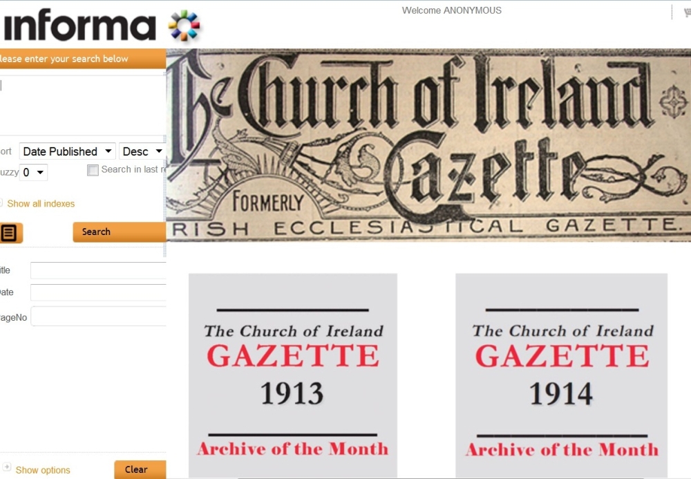 Church of Ireland Gazette 1914