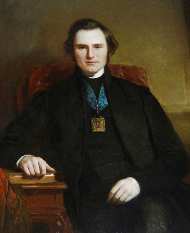 Portrait of John West as dean of St Patrick's Cathedral (1864-1889) by Catterson Smith RHA, in the St Patrick's Cathedral Deanery collection, reproduced here courtesy of the Dean and Chapter of St Patrick's Cathedral