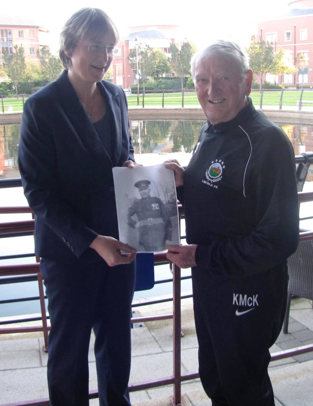 Kenny McKeague met with Dr Susan Hood in Belfast, October 2015