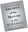 April ‘Archive of the Month'