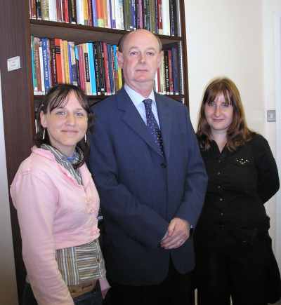 Christiane Arndt, Dr Raymond Refaussé, Kristin Laue