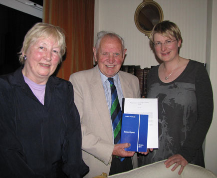 Dr Mary Kelleher, Dr Alec Lyons and Dr Susan Hood