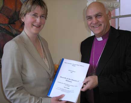 Dr Susan Hood and the Rt. Revd Ken Clarke