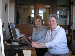 Mary Furlong & Jennifer Murphy, RCB Library