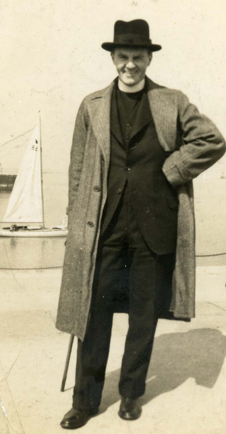 The Revd George Ashton Chamberlain, editor of the Gazette 1919-24. Photo courtesy of Julie Parsons, Dublin.