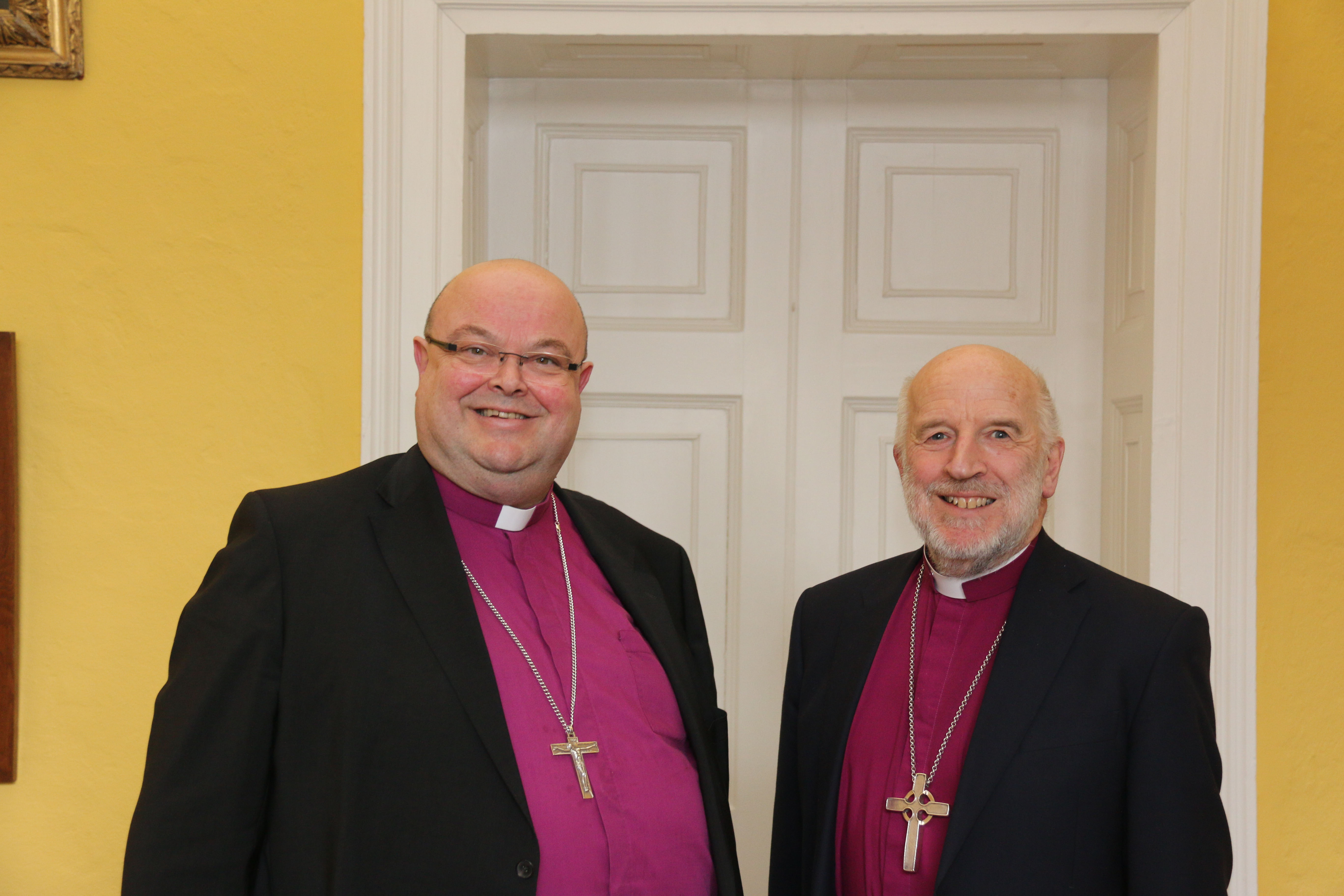 Bishop Paul Colton and Bishop David Chillingworth.