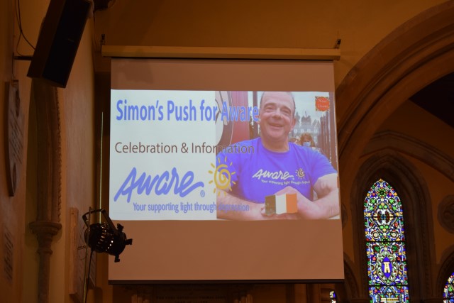 Presentation on Simon's push for Aware.