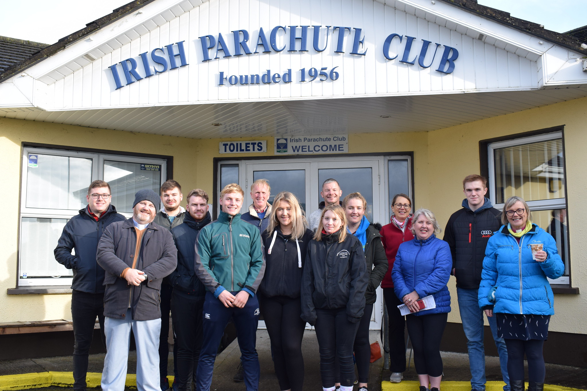 A sponsored skydive, organised by the Dioceses of Meath and Kildare in November 2019 as part of its ‘Mind Yourself' campaign to highlight mental health.