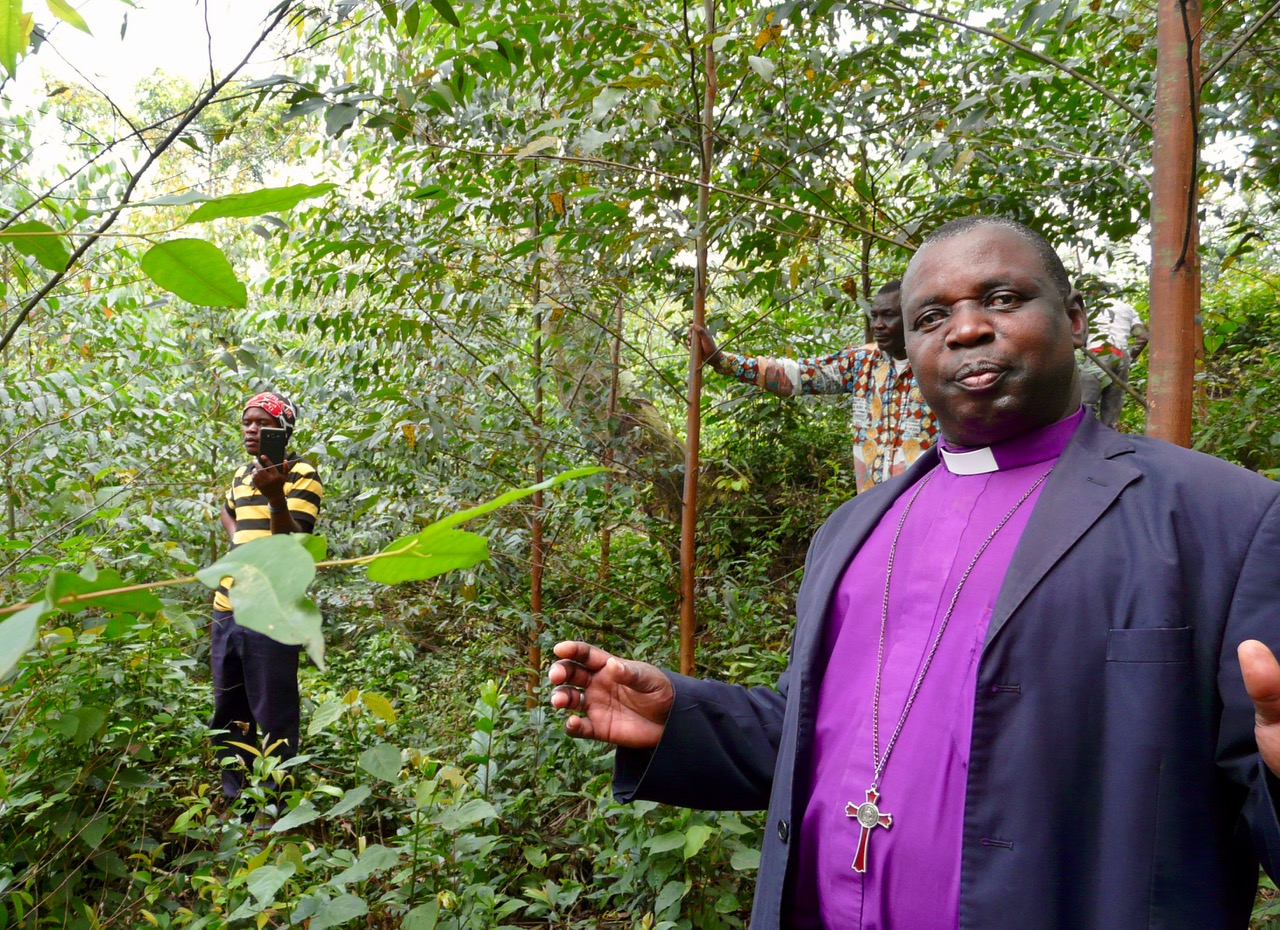 Bishop Isesomo, of North Kivu Diocese, Anglican Church of the Congo.