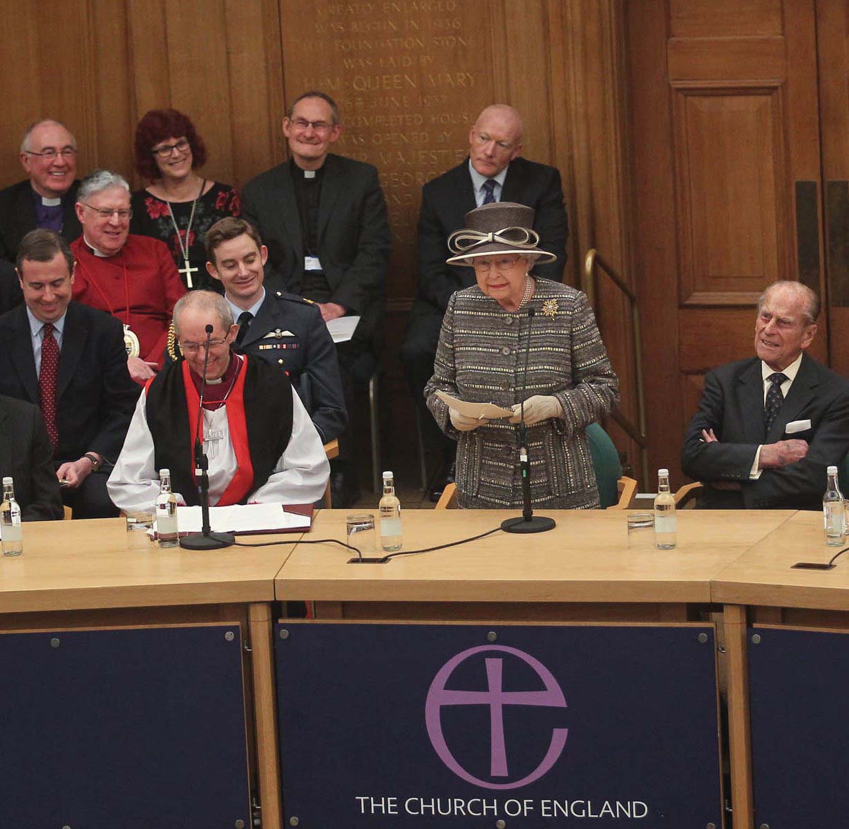 Dean John Bond, representing the Church of Ireland, attends Church of England General Synod 2015.