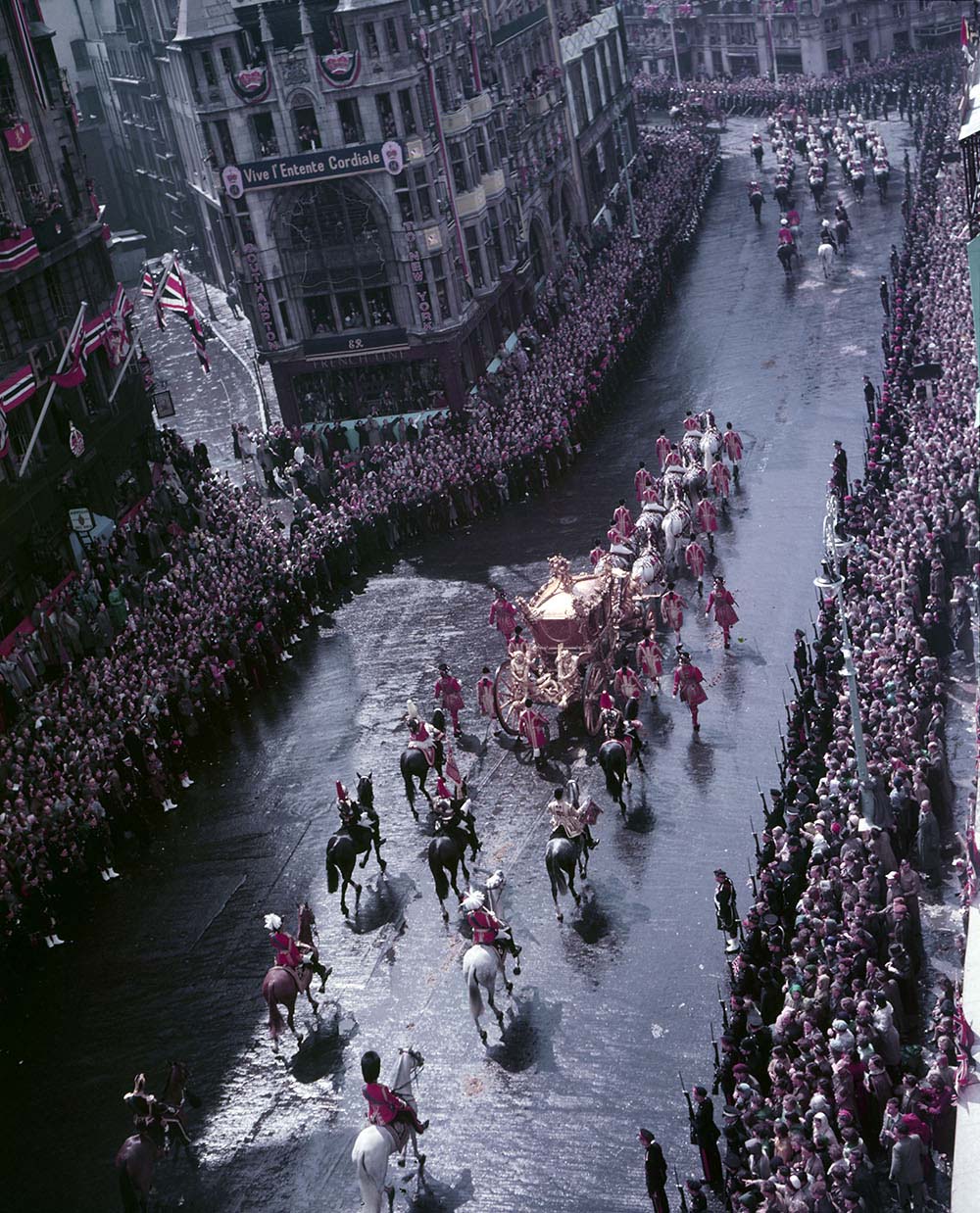 On the way to the Abbey for the Coronation. Photo credit: Library and Archives Canada.